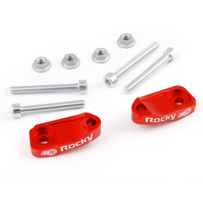 CLAMP SAVER L+R S3 ROCKY BREMBO RED