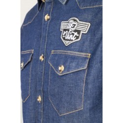 DENIM BLUE SHIRT VINT