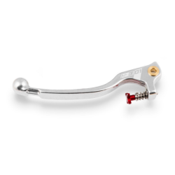 CLUTCH LEVER S3 O1 SILVER + ADJUSTER RED