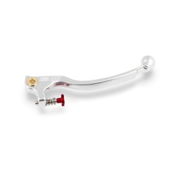 BRAKE LEVER S3 O1 SILVER + ADJUSTER RED