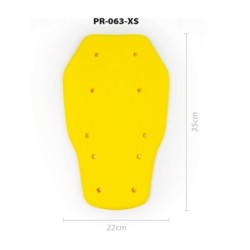 BACKPROTECTOR XS YELLOW CE