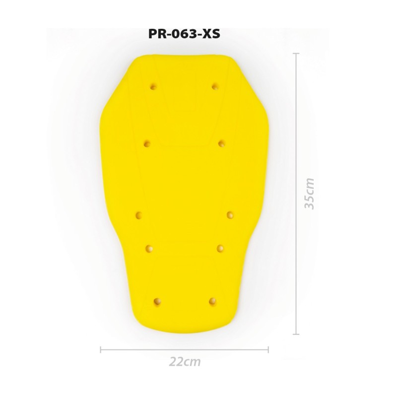 BACKPROTECTOR XS YELLOW CE