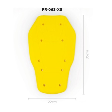 BACKPROTECTOR XS YELLOW CE