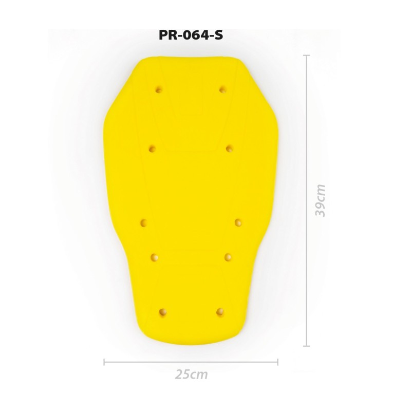 BACKPROTECTOR S 39-43CM YELLOW CE
