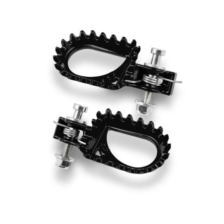 FOOTREST S3 HARDROCK STEEL BLACK