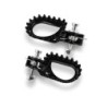 FOOTREST S3 HARDROCK STEEL BLACK