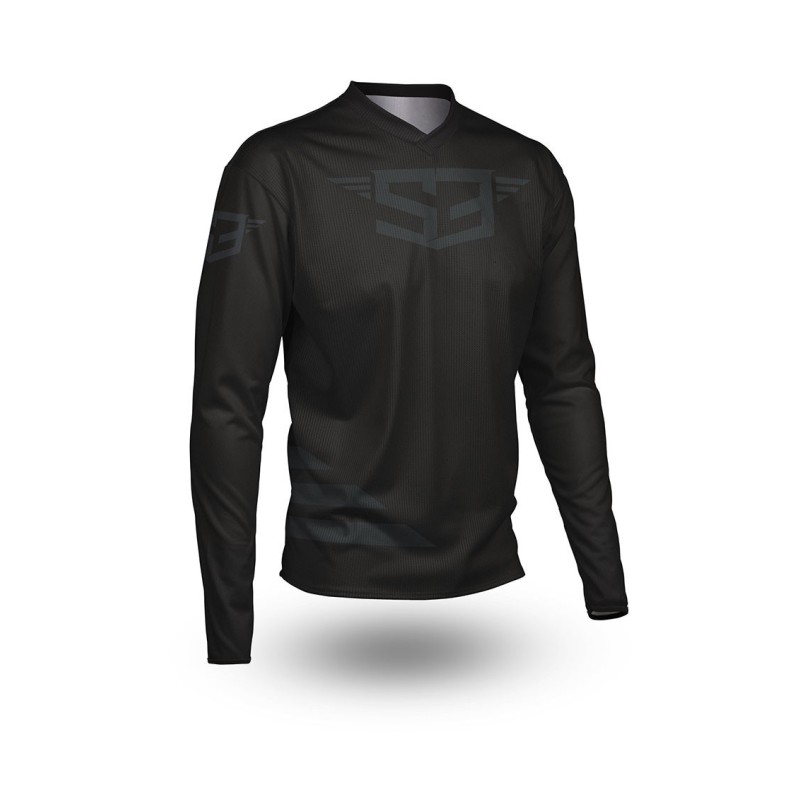 SHIRT S3 ANGEL BLACK