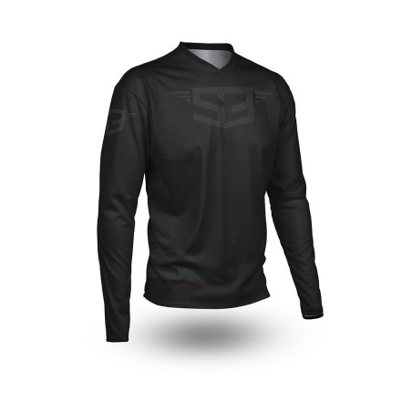 SHIRT S3 ANGEL BLACK