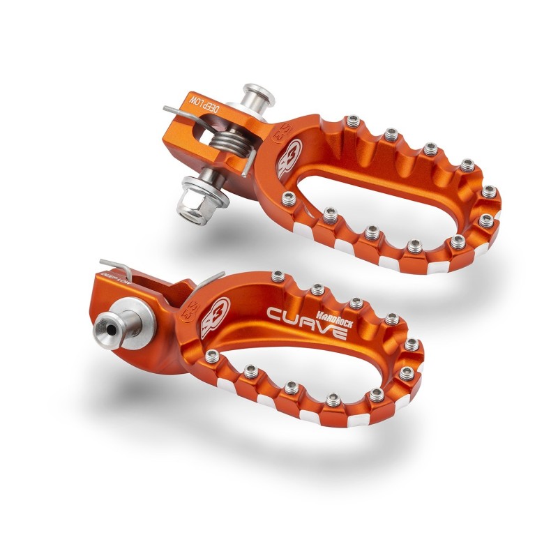 FOOTREST S3 KTM/HKY HIGH ORANGE