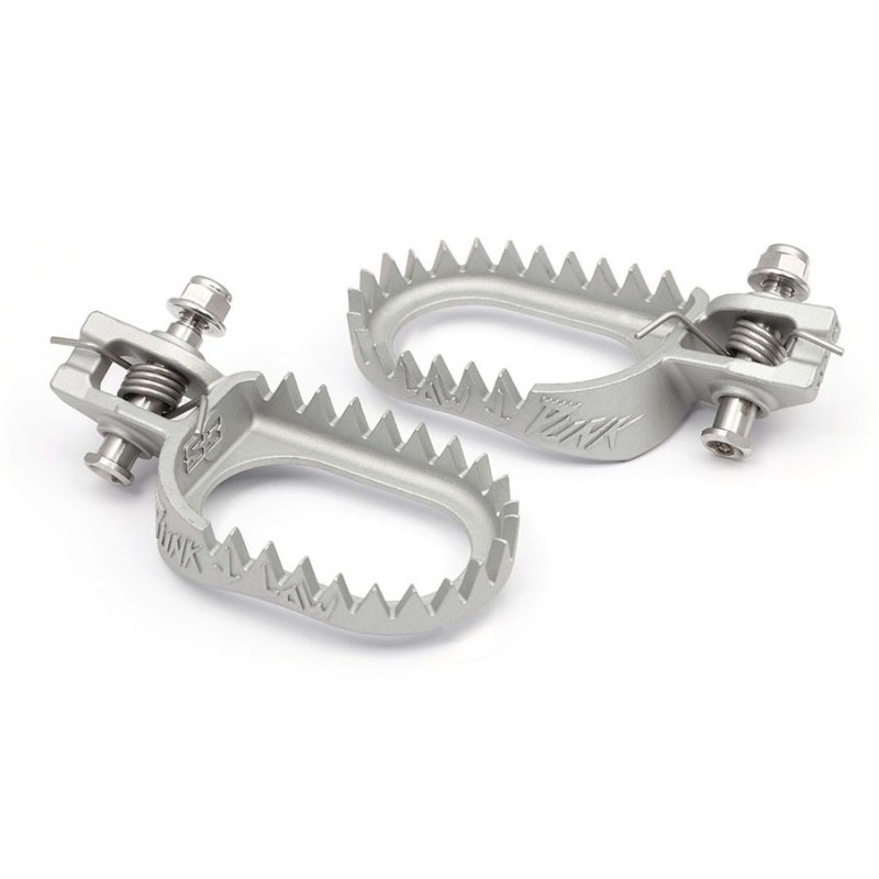 PUNK LOW/BACK S3 FOOTREST SILVER