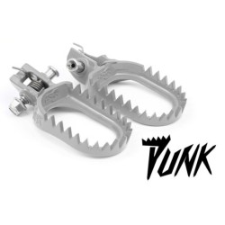 PUNK S3 FOOTREST SILVER