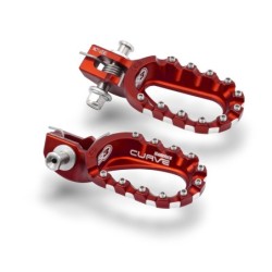 FOOTREST S3 KTM/HKY DEEP-LOW RED