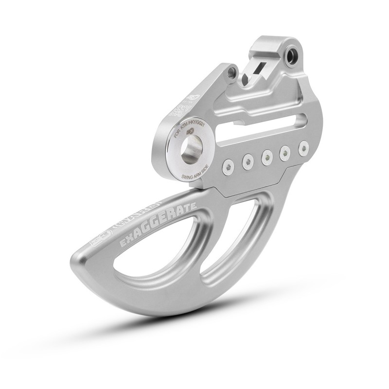 DISC SAVER REAR S3 EXAGGERATE SILVER