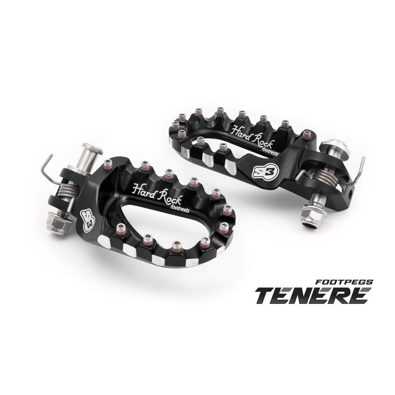 FOOTREST S3 TÉNÉRÉ YZ700 BLACK