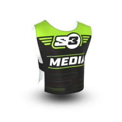 BIB PETO DORSAL MEDIA ( X 10)