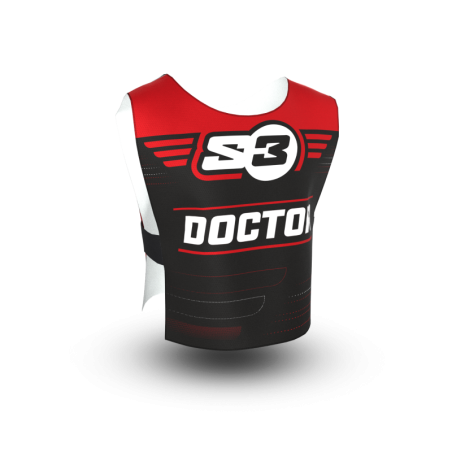 BIB PETO DORSAL DOCTOR (X2 UNITS)