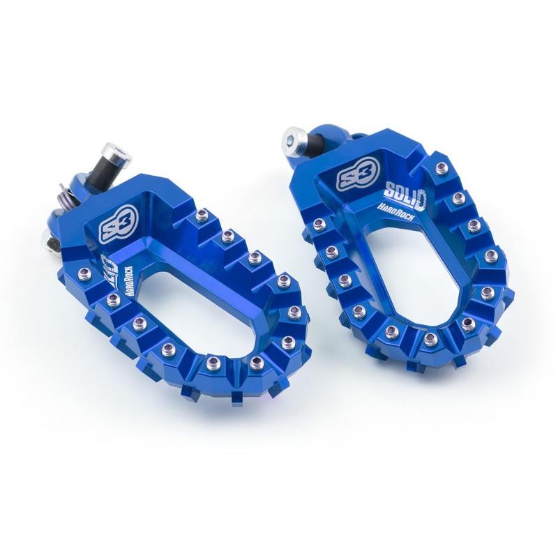 FOOTREST S3 SOLID RALLY BMW GS BLUE