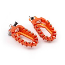 FOOTREST S3 SOLID RALLY ENDURO ORANGE