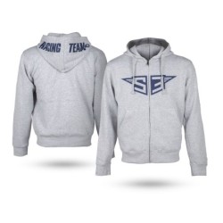 S3 RACING TEAM GREY ZIP-HOODIE