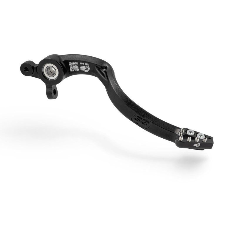 REAR BRAKE PEDAL TPI 2017-2023 BLACK