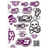 LOGO STICKERS S3 PURPLE
