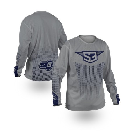 PERFORED ROND S3 SHIRT GREY