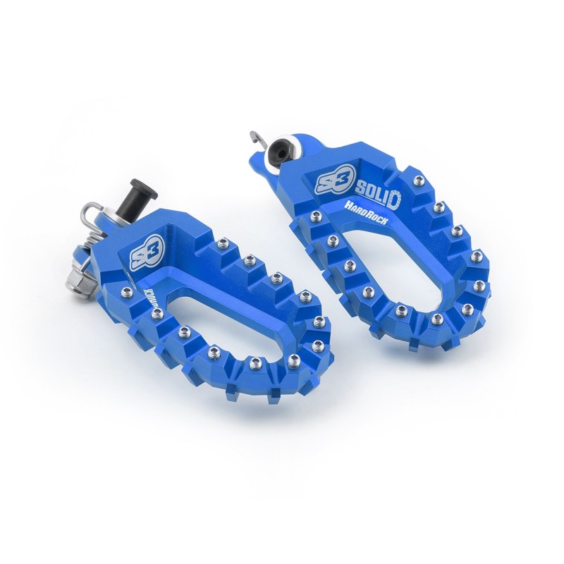 FOOTREST S3 SOLID RALLY ENDURO BLUE