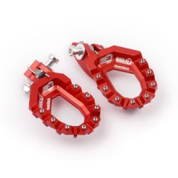 FOOTREST S3 HR SOLID UNI RED