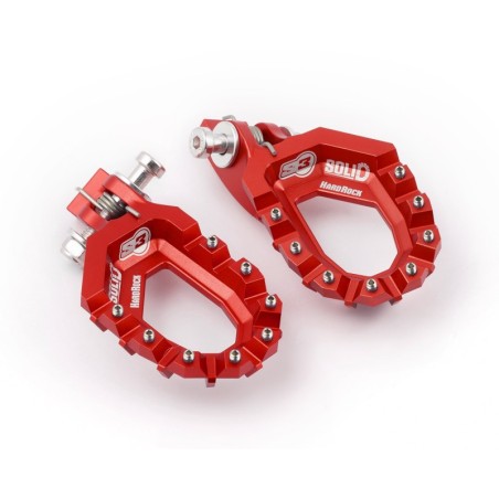 FOOTREST S3 HR SOLID UNI RED