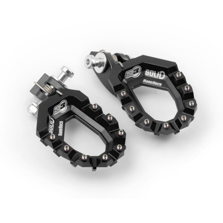 FOOTREST S3 HR SOLID UNI BLACK