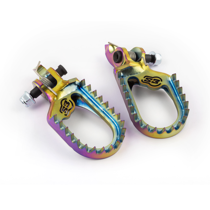 TITANIUM S3 FOOTPEGS TRIUMPH MX