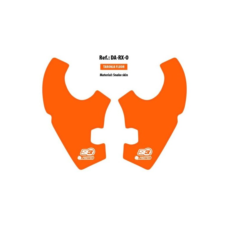 STICKER RALLY FRAME RX ORANGE L+R