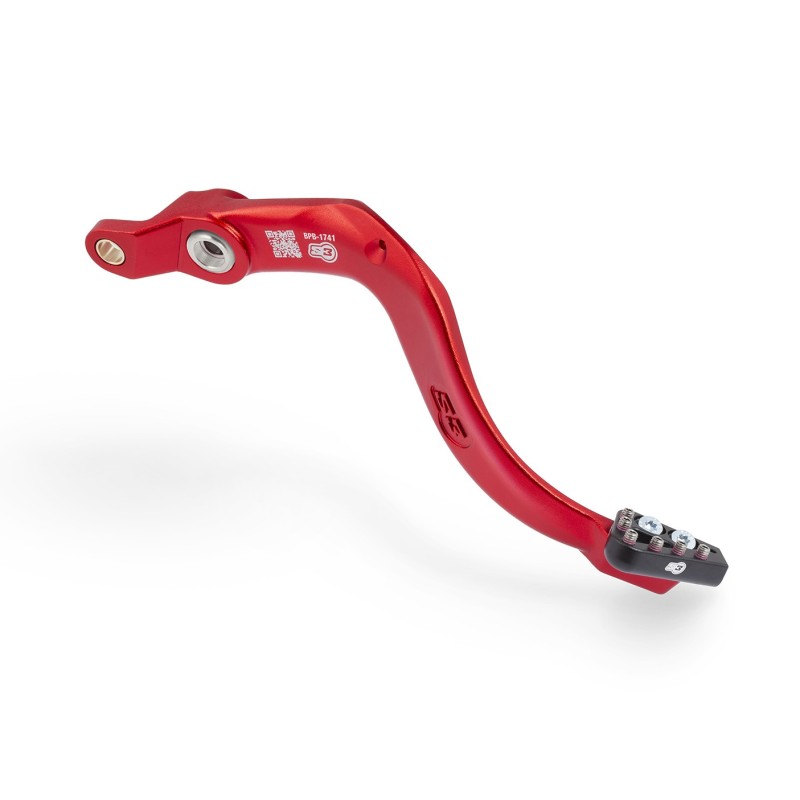 REAR BRAKE PEDAL BETA RR RED D.10MM