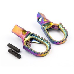 TITANIUM S3 CURVE FOOTPEGS GG TXT NEW