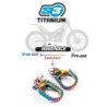 TITANIUM S3 HARDROCK FOOTPEGS FLAT