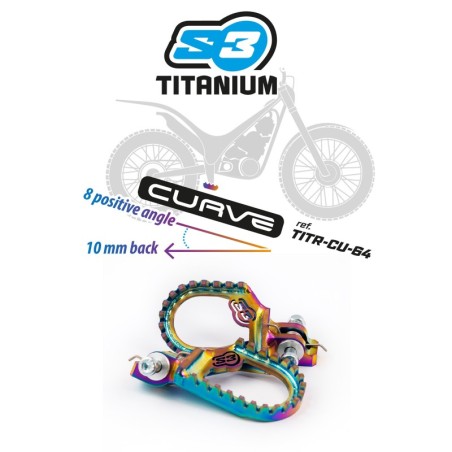 TITANIUM S3 CURVE TRIAL 8 DEG. ANGLE