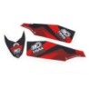 STICKERS KIT FRONT + FORK AT RED-BLACK