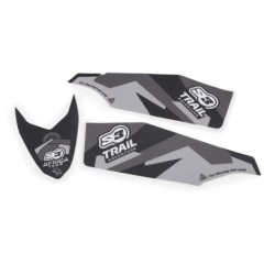 STICKERS KIT FRONT + FORK AT BLACK-GREY
