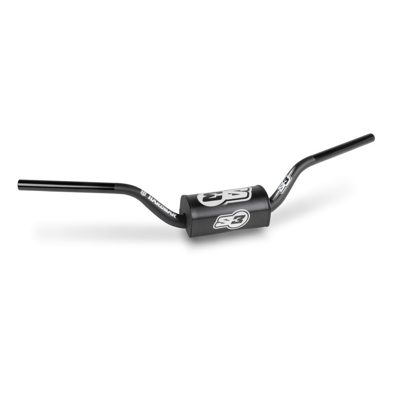 HANDLEBAR + PROTECTOR S3 BLACK