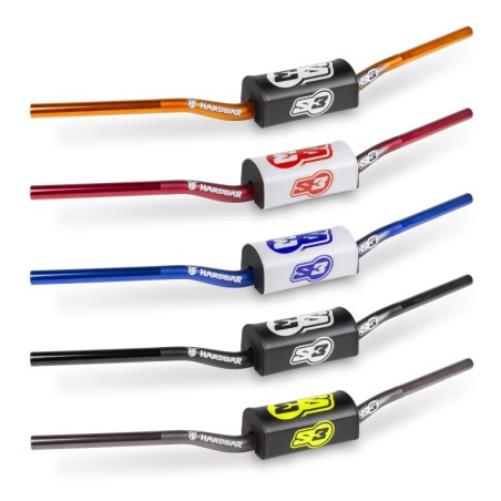 HANDLEBAR + PROTECTOR S3 34MM BLACK