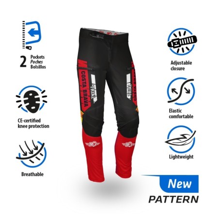 2D TRIAL C.BRAVA BLACK 25 PANTS FLEX S3