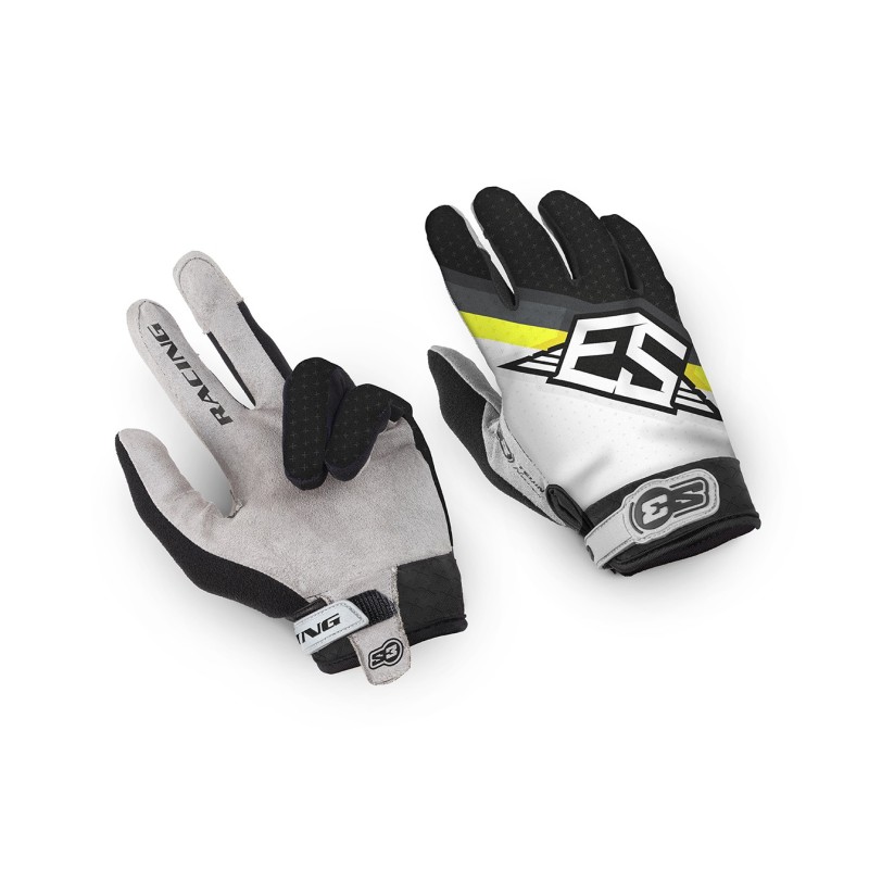 GLOVES ROCK S3 RACING FLUOR-BLACK