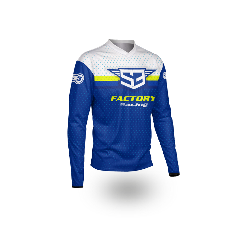 S3 SHIRT RACING BLUE