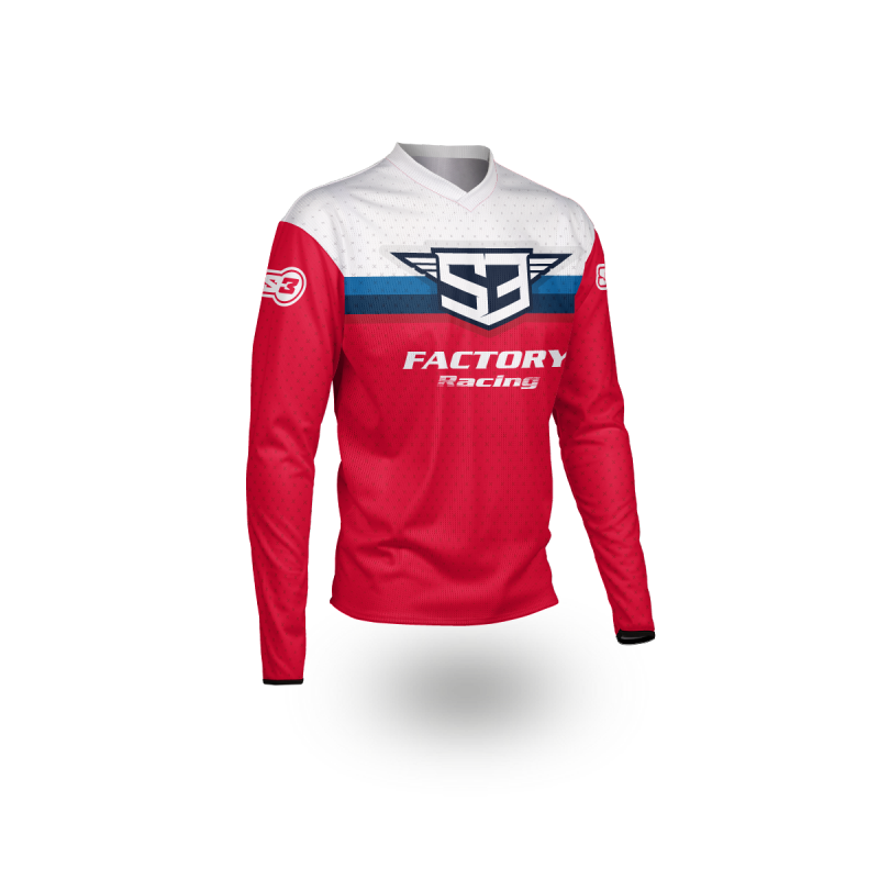 S3 SHIRT RACING RED
