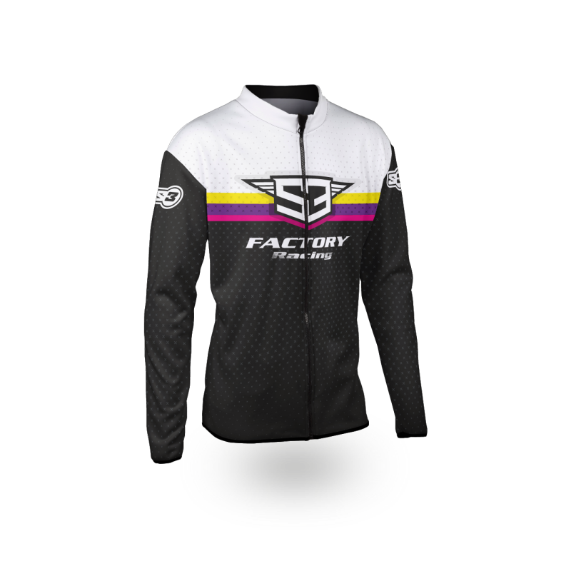 S3 JACKET THERMO RACING BLACK - PINK
