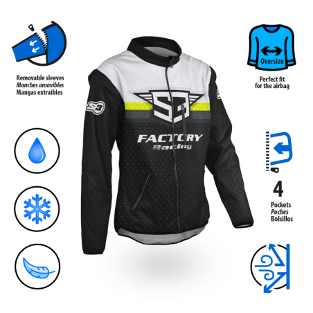 GLADIATOR S3 RACING BLACK FLUOR