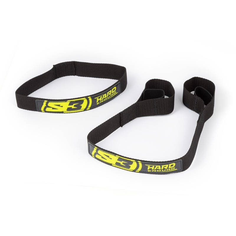 FRONT+REAR STRAP S3 SHERCO 25 YELLOW