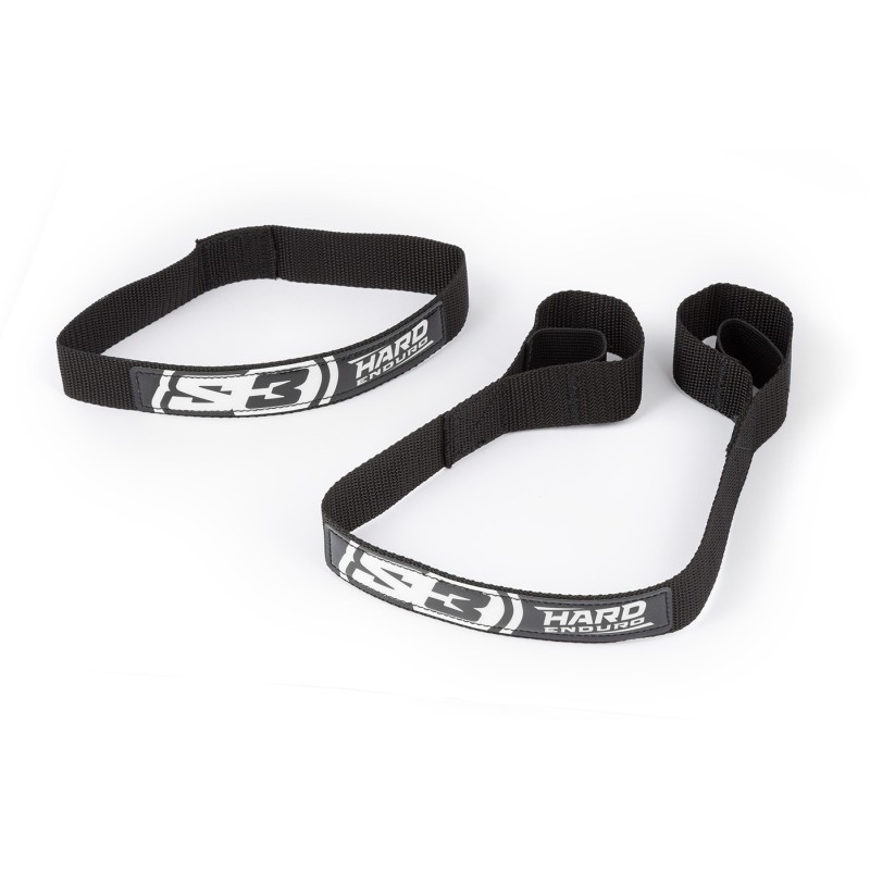 FRONT+REAR STRAP S3 SHERCO 25 BLACK