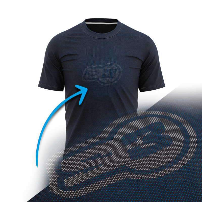T-SHIRT S3 BLUE BLUR