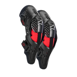 SX-1 PLASMA KNEE PROTECTOR BLK-RED